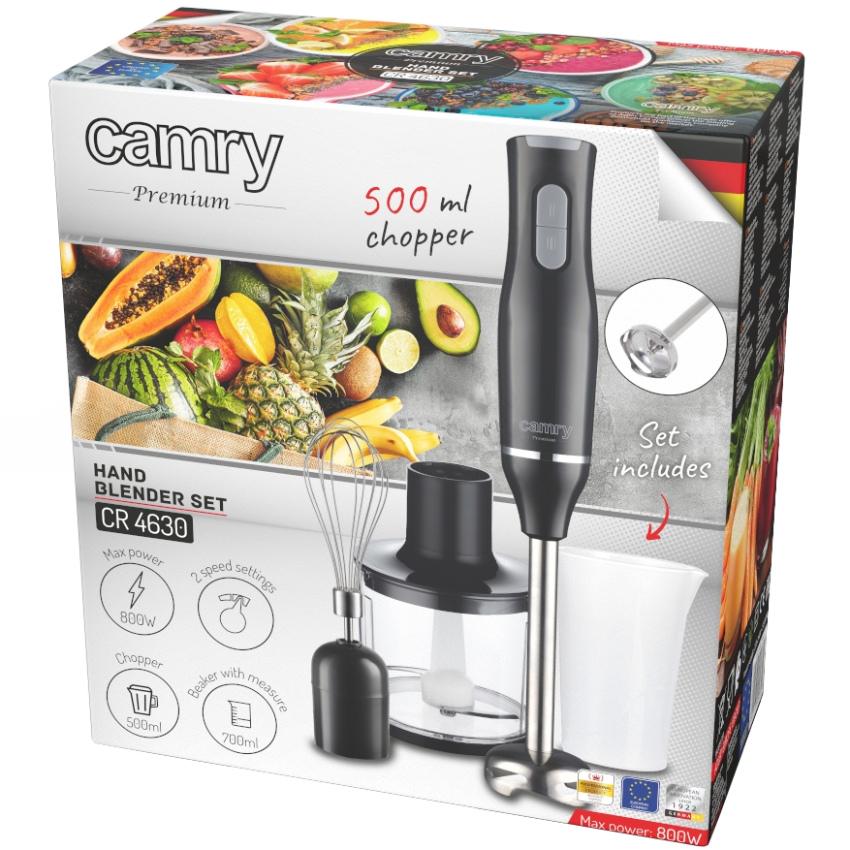 Блендер ручний Camry CR 4630 800W 2 швидкості Black (CR4630) - фото 7 Блендер ручний Camry CR 4630 800W 2 швидкості Black (CR4630) - фото 7