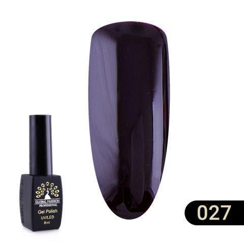 Гель-лак Global Fashion Black elite 027