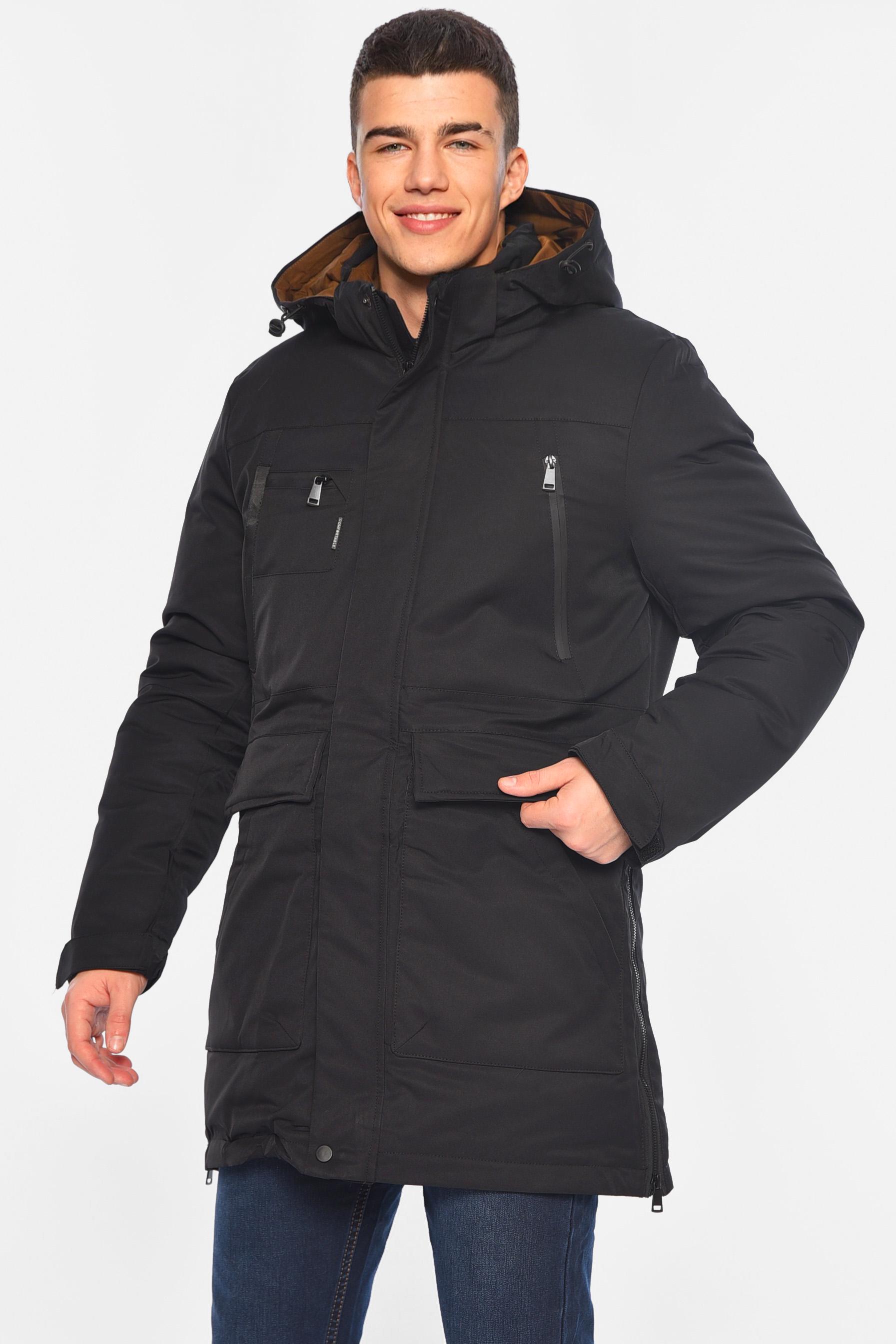 Куртка мужская удлиненная еврозима 3XL Черный (196064) Куртка мужская удлиненная еврозима 3XL Черный (196064)