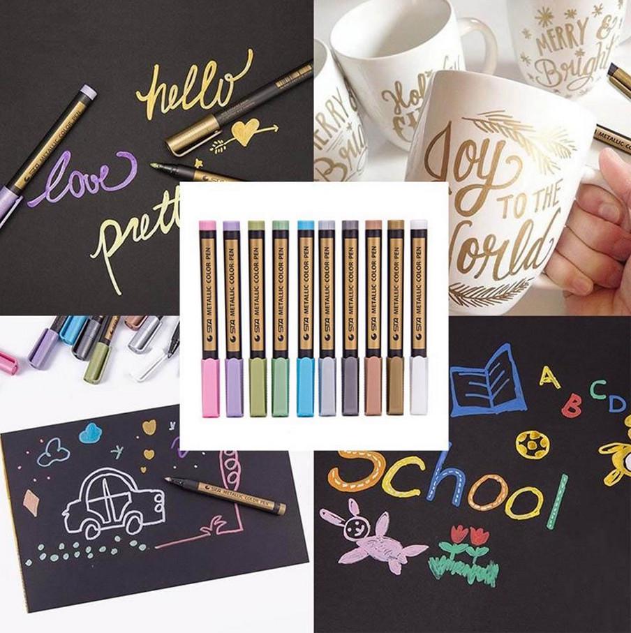 Набір маркерів для малювання Металік 10 шт. - фото 7 Набір маркерів для малювання Металік 10 шт. - фото 7