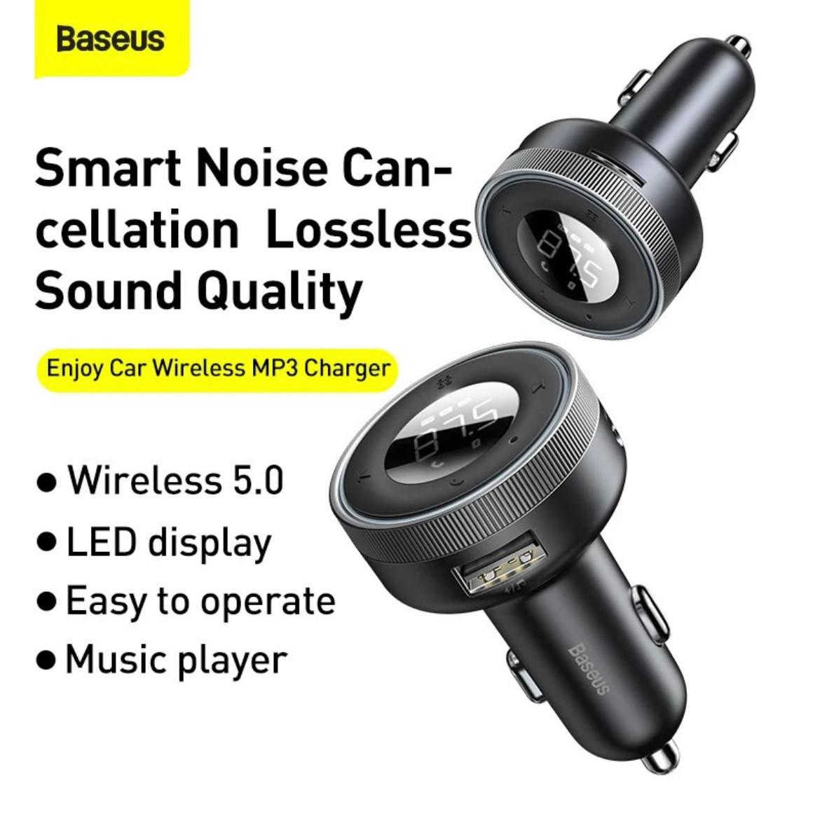 Модулятор FM BASEUS Enjoy Car Wireless MP3 Charger (23) - фото 10