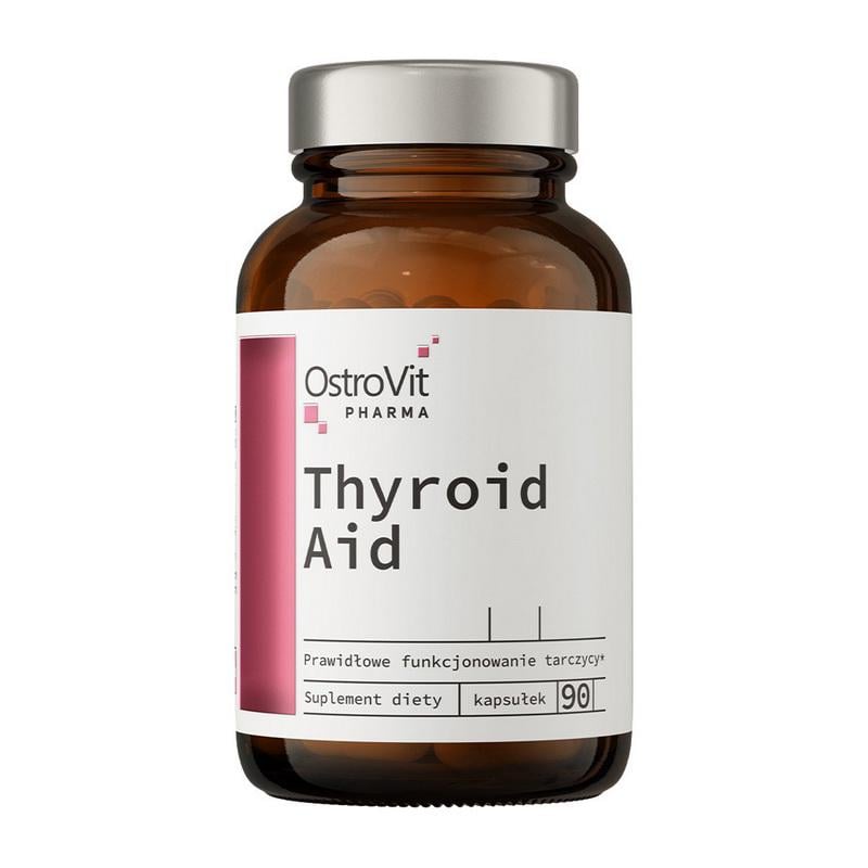 Комплекс для щитовидной железы с йодом селеном и L-тирозином OstroVit Pharma Thyroid Aid 90 капс.