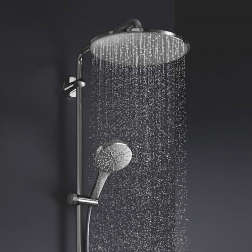 Душова система з термостатом Grohe RAINSHOWER 26647000 Хром (77014) - фото 3