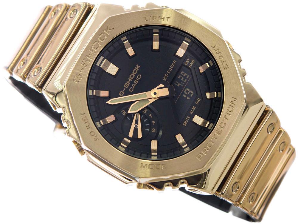 Часы Casio G-SHOCK GM-2100YMG-9AER Fine Metallic (10158) - фото 5