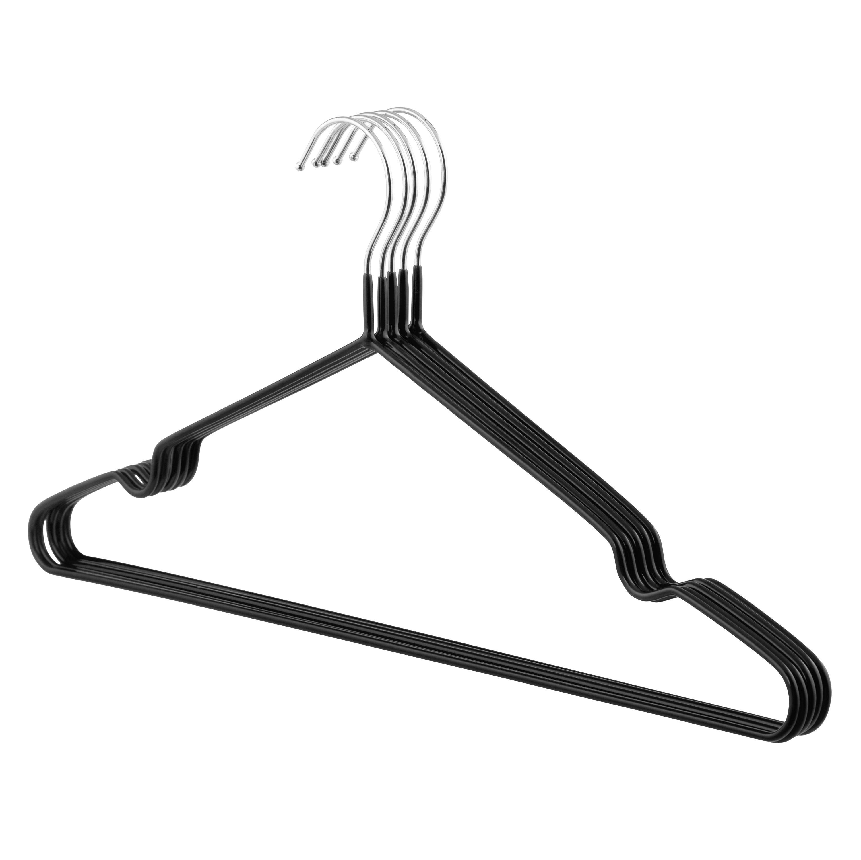 Набор вешалок Ardesto ARHC2805B металлический с ПВХ покрытием 40,5 см 5 шт. Черный Набор вешалок Ardesto ARHC2805B металлический с ПВХ покрытием 40,5 см 5 шт. Черный