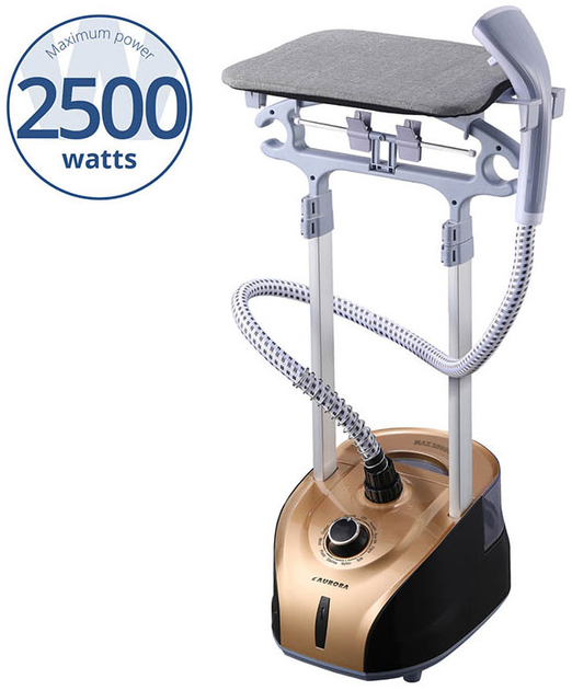 Отпариватель для одежды Aurora AU321 с резервуаром для воды 2,3 л 2500 Вт (ML-04709) - фото 4 Отпариватель для одежды Aurora AU321 с резервуаром для воды 2,3 л 2500 Вт (ML-04709) - фото 4