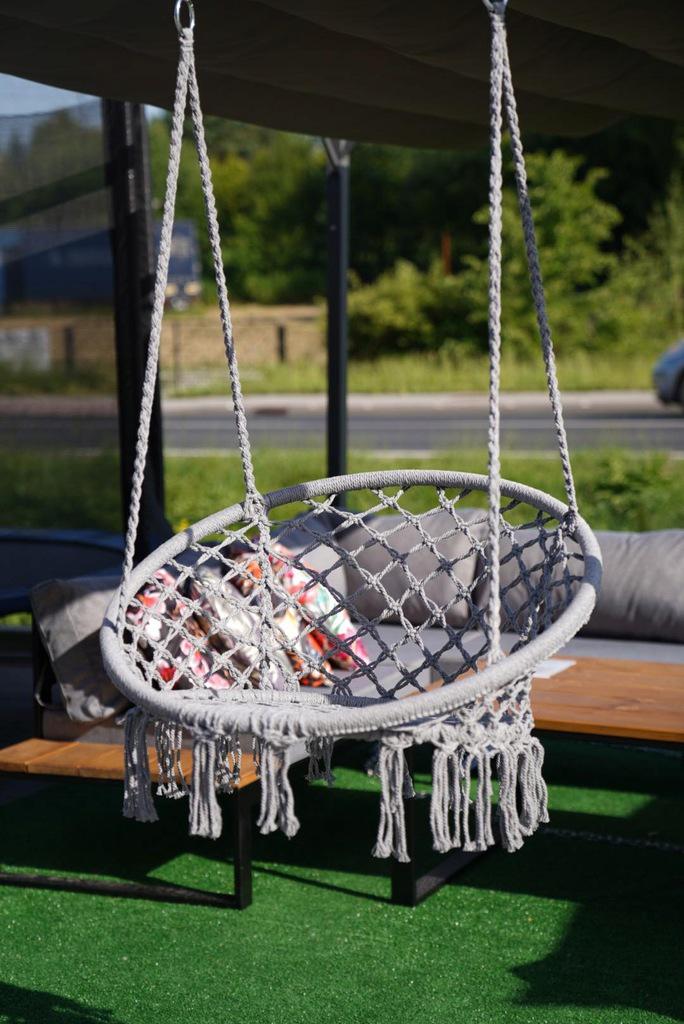 Кресло-гамак подвесное бразильское Bonro B-092 120 кг Серый - фото 16 Кресло-гамак подвесное бразильское Bonro B-092 120 кг Серый - фото 16