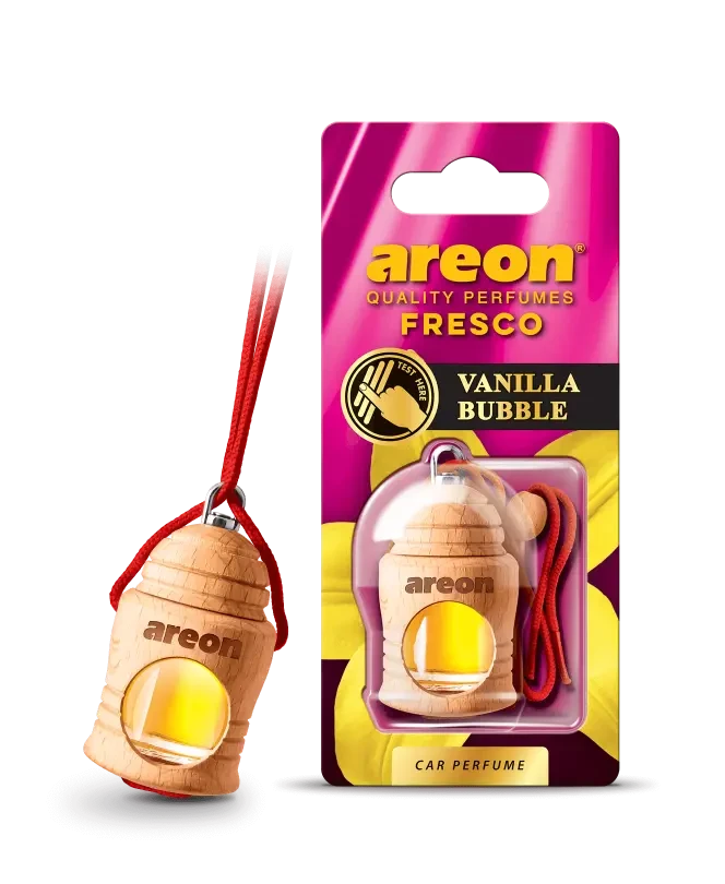 Ароматизатор на зеркало Areon Fresco Vanilla Bubble (FRTN30)