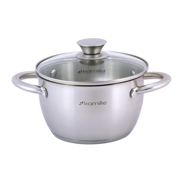 Кастрюля с крышкой Kamille 2 л (KM-4901) Кастрюля с крышкой Kamille 2 л (KM-4901)