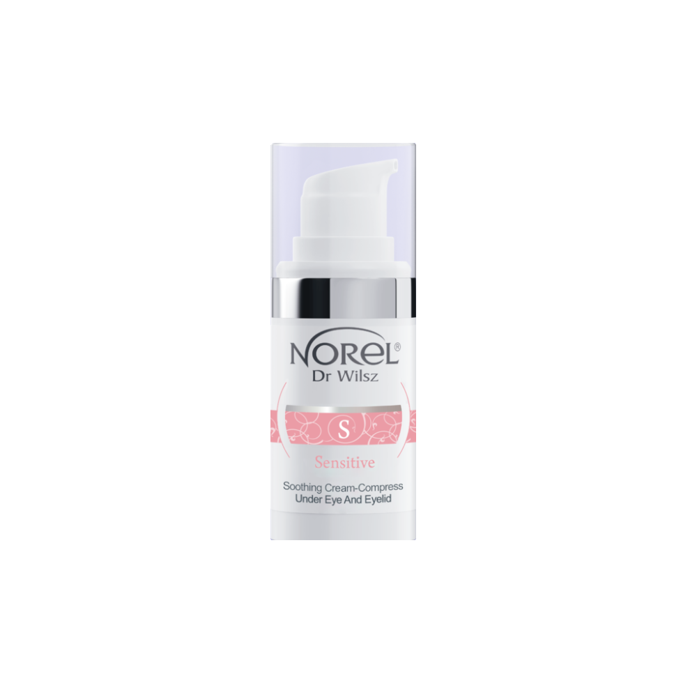 Крем-компрес навколо очей для чутливої шкіри Norel Sensitive Soothing Cream-Compress Under Eye And Eyelid 30 мл (0142) Крем-компрес навколо очей для чутливої шкіри Norel Sensitive Soothing Cream-Compress Under Eye And Eyelid 30 мл (0142)