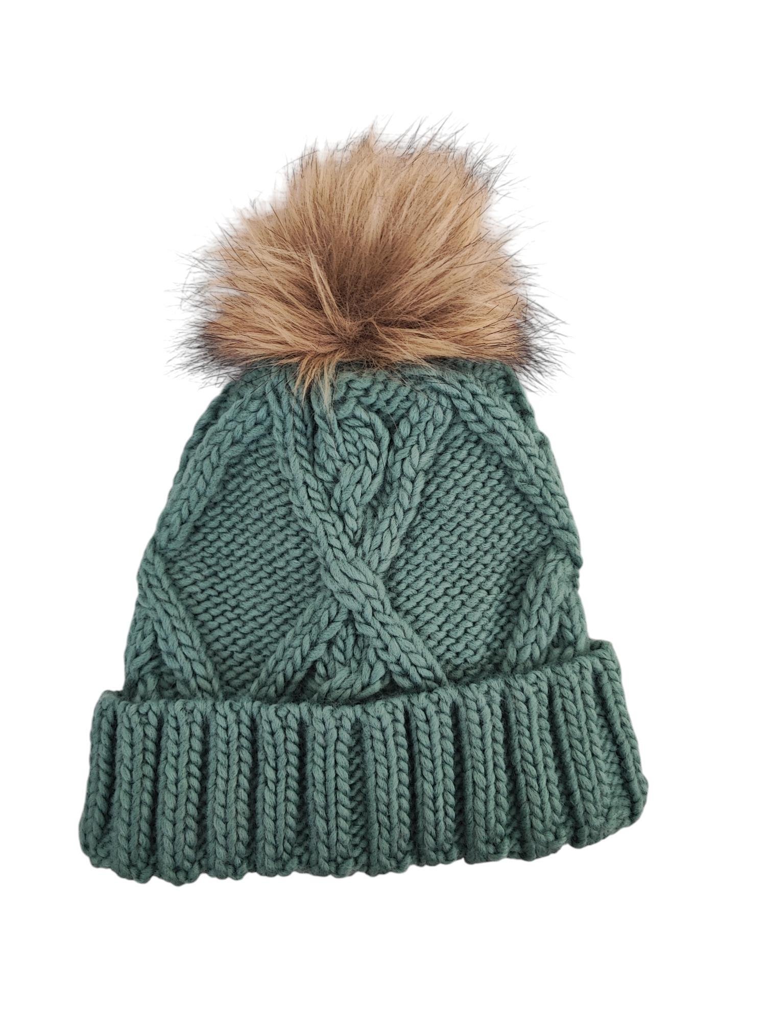 Шапка для дівчинки Amazon Essentials one size Зелений (21122431)