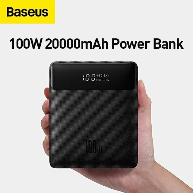 Повербанк Baseus Blade 5A 100W 20000 mah (13698841) - фото 2