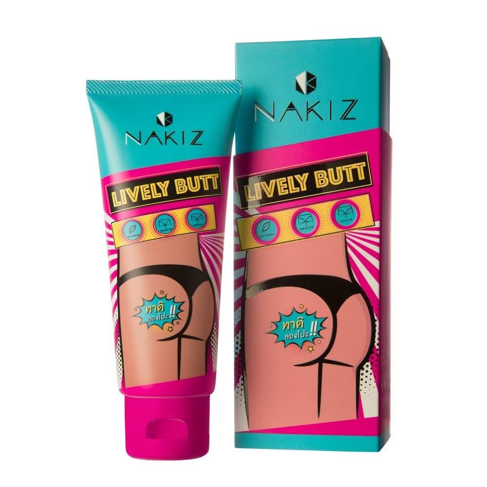 Крем для ягодиц и интимных зон Nakiz Lively Butt отбеливающий 100 г Крем для ягодиц и интимных зон Nakiz Lively Butt отбеливающий 100 г