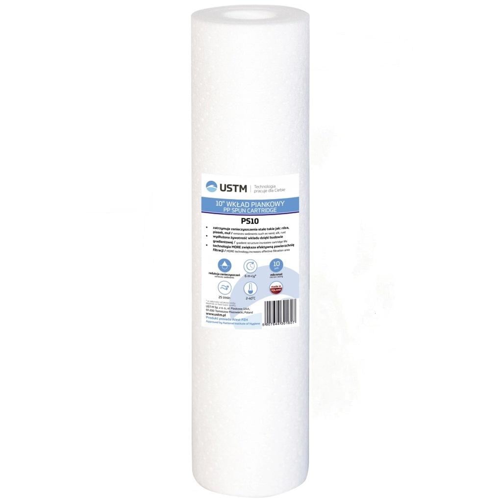 Картридж механический USTM SlimLine 10" 2,5"х10" 64х254 мм (PS10)