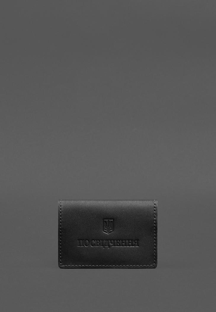 Обкладинка шкіряна для пенсійного посвідчення Чорний (A-028681) - фото 6 Обкладинка шкіряна для пенсійного посвідчення Чорний (A-028681) - фото 6