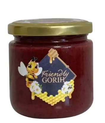 Крем мед Черная смородина 200 мл/265 г