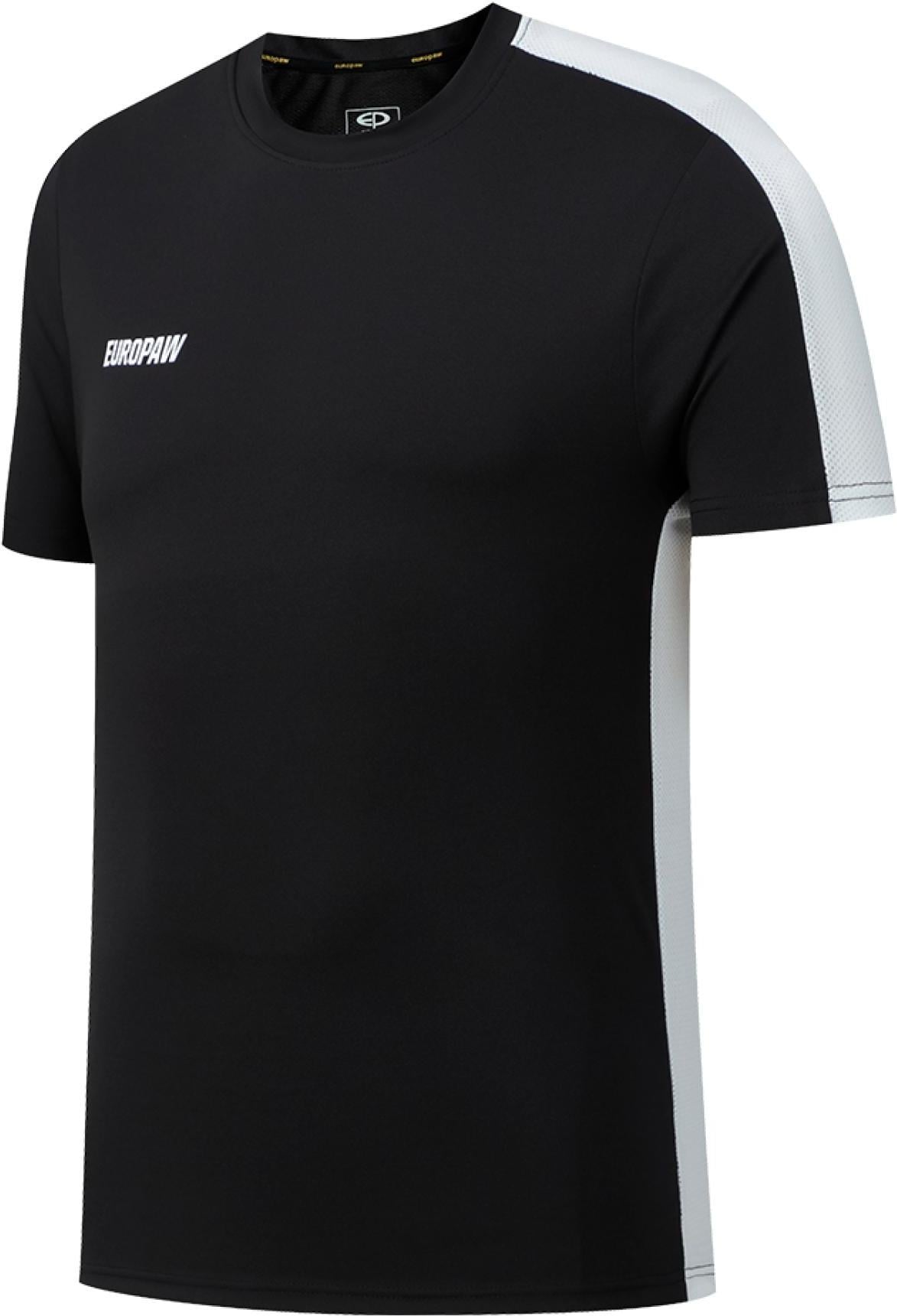 Футболка Europaw ACADEMY europaw752 M Черный/Белый