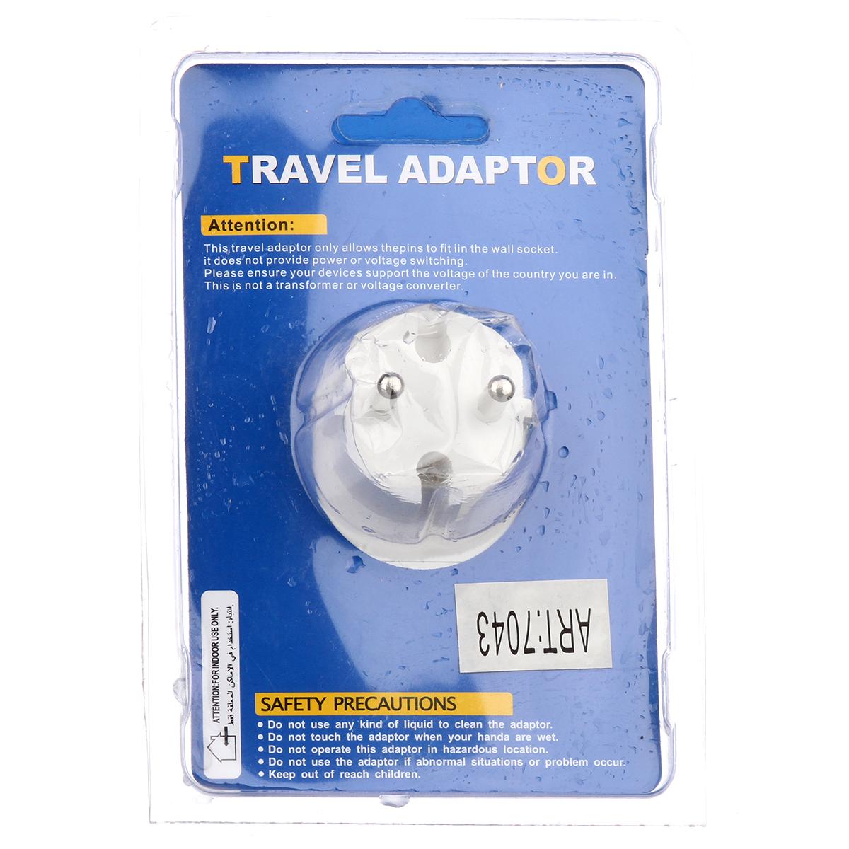 Тройник сетевой Travel Adaptor 823 2 Usb - фото 2