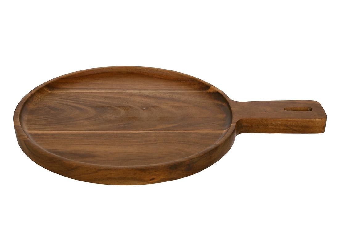 Доска деревянная с ручкой 28x20x1,5 см (992-817)