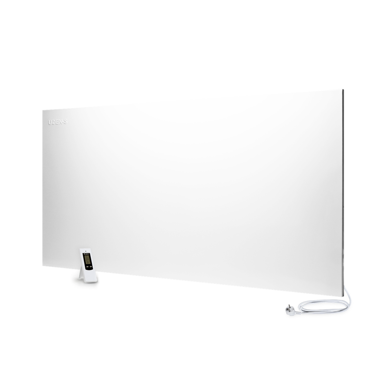 Теплова панель металокерамічна Uden-S-1000 з терморегулятором та д/к до 20 м2 1200х594 мм Білий (25748532) - фото 3 Теплова панель металокерамічна Uden-S-1000 з терморегулятором та д/к до 20 м2 1200х594 мм Білий (25748532) - фото 3