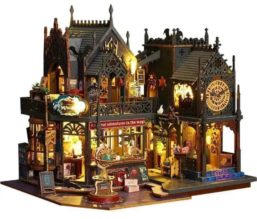 Конструктор-румбокс DIY House Замок чарівника 25x20x22 см (2104618650) Конструктор-румбокс DIY House Замок чарівника 25x20x22 см (2104618650)