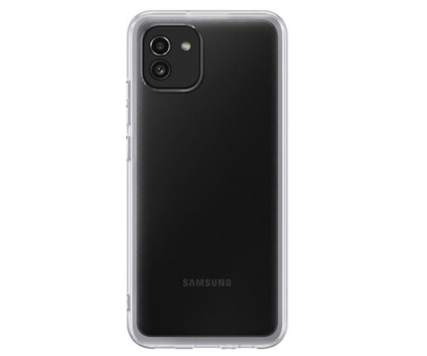 Прозорий силіконовий чохол-накладка Oucase для Samsung Galaxy A03 (A035)