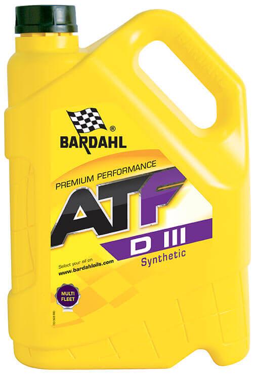 Трансмиссионное масло Bardahl ATF D III 5 л (36283)