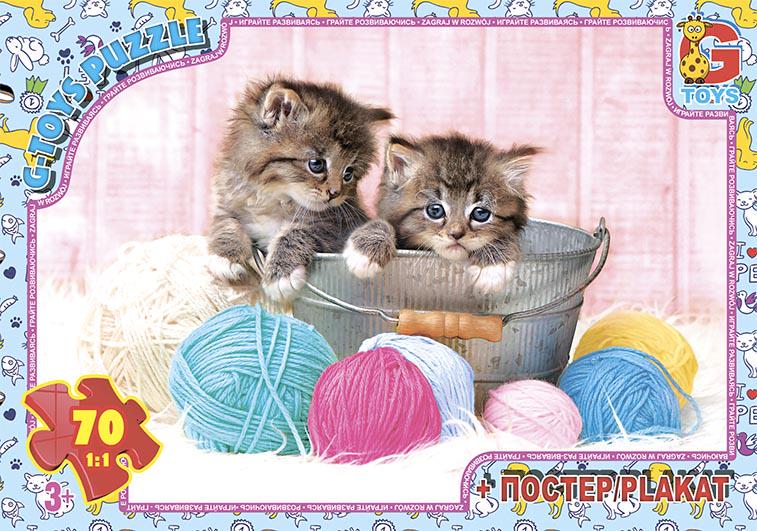 Пазли G-Toys AN142 із серії Домашні улюбленці 70 ел. (MTT-127055)