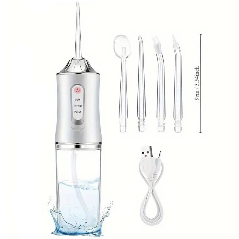 Іригатор Portable Oral Irrigator для зубів та порожнини рота White (tf6836) - фото 4