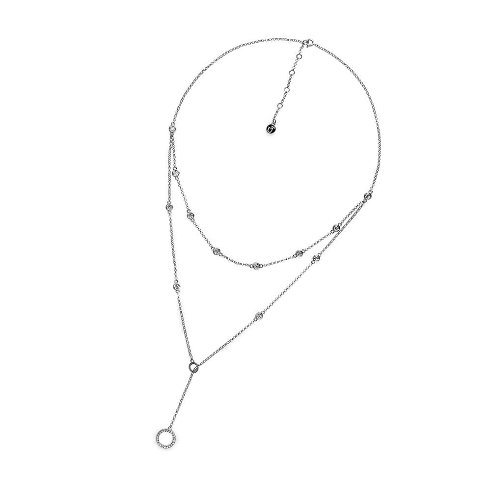 Колье серебряное Umax Premium 6123_1sw р. 40 (24681633)