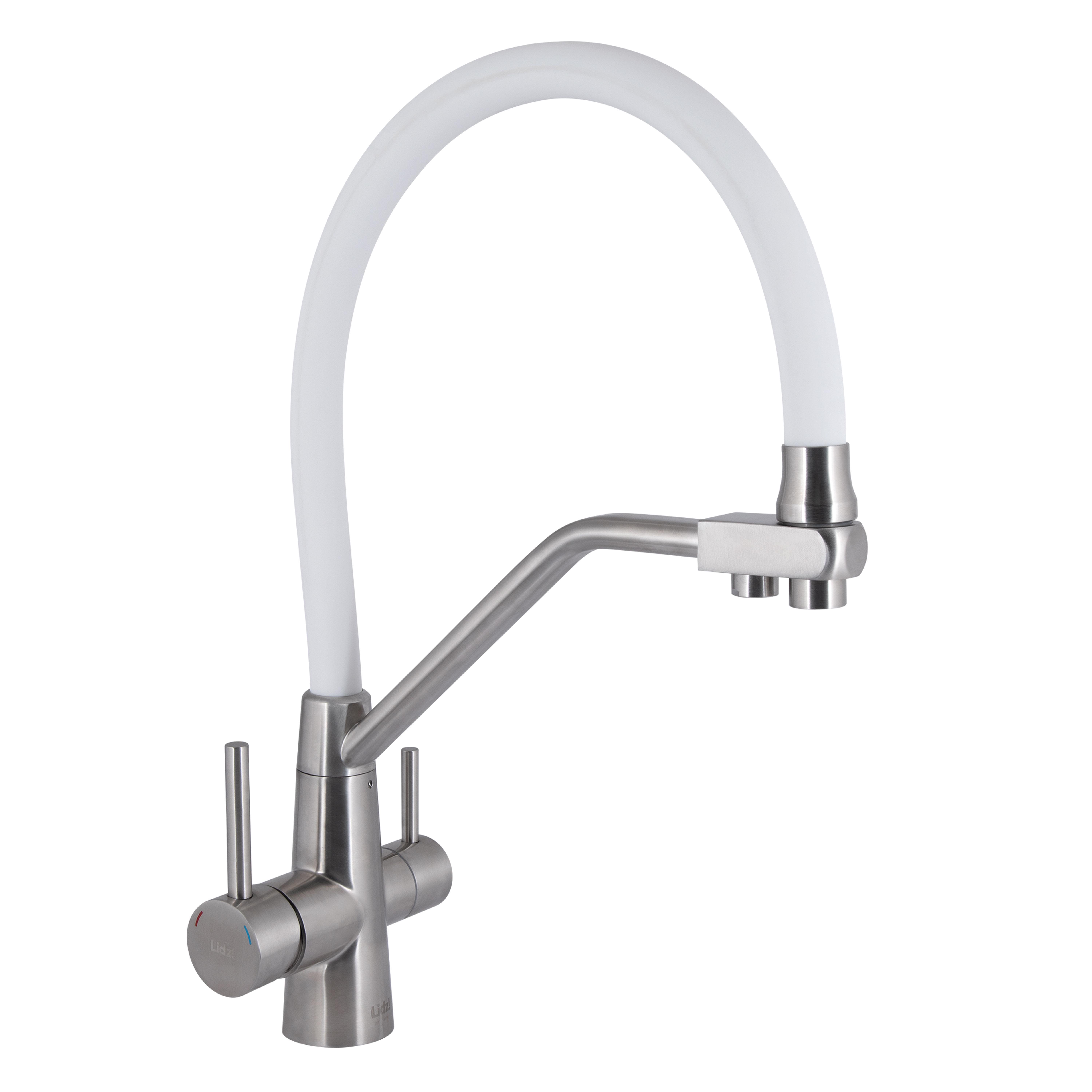 Змішувач для кухні Lidz Aria 020F3 з гнучким виливом/підключенням для питної води k35 LDARI020F3WNK39480 WNK (SD00045584) Змішувач для кухні Lidz Aria 020F3 з гнучким виливом/підключенням для питної води k35 LDARI020F3WNK39480 WNK (SD00045584)