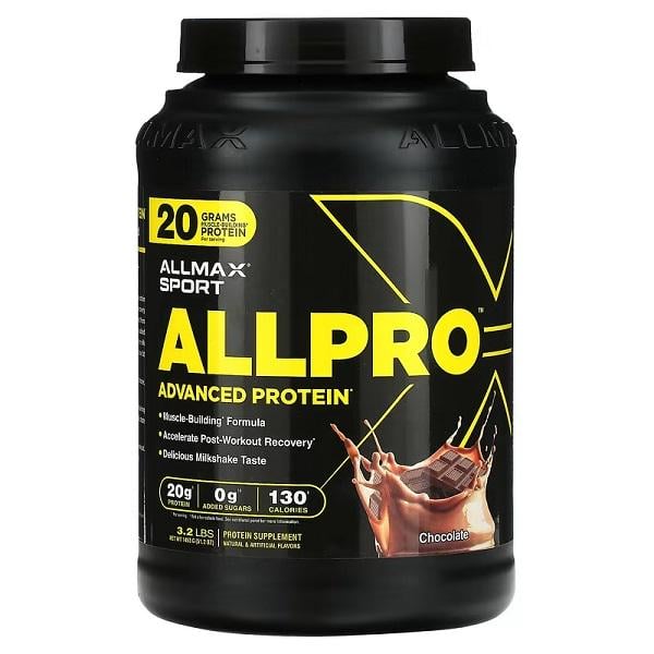 Протеин AllMax Nutrition ALLPRO Advanced Protein Chocolate 1453 g 41 servings