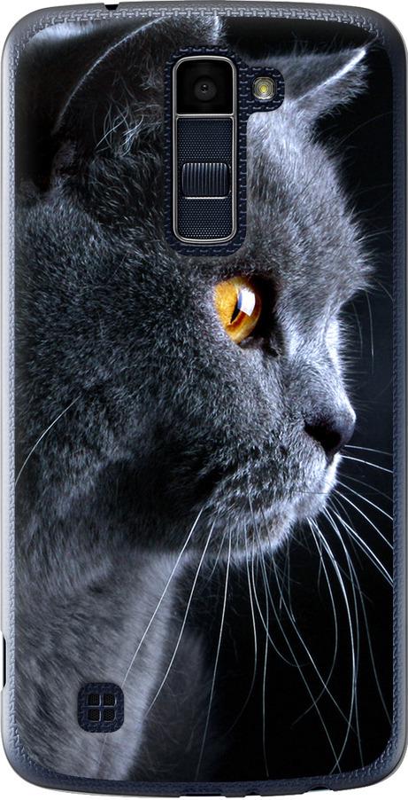 Чехол на LG K10 / K410 Красивый кот (3038u-349-42517)