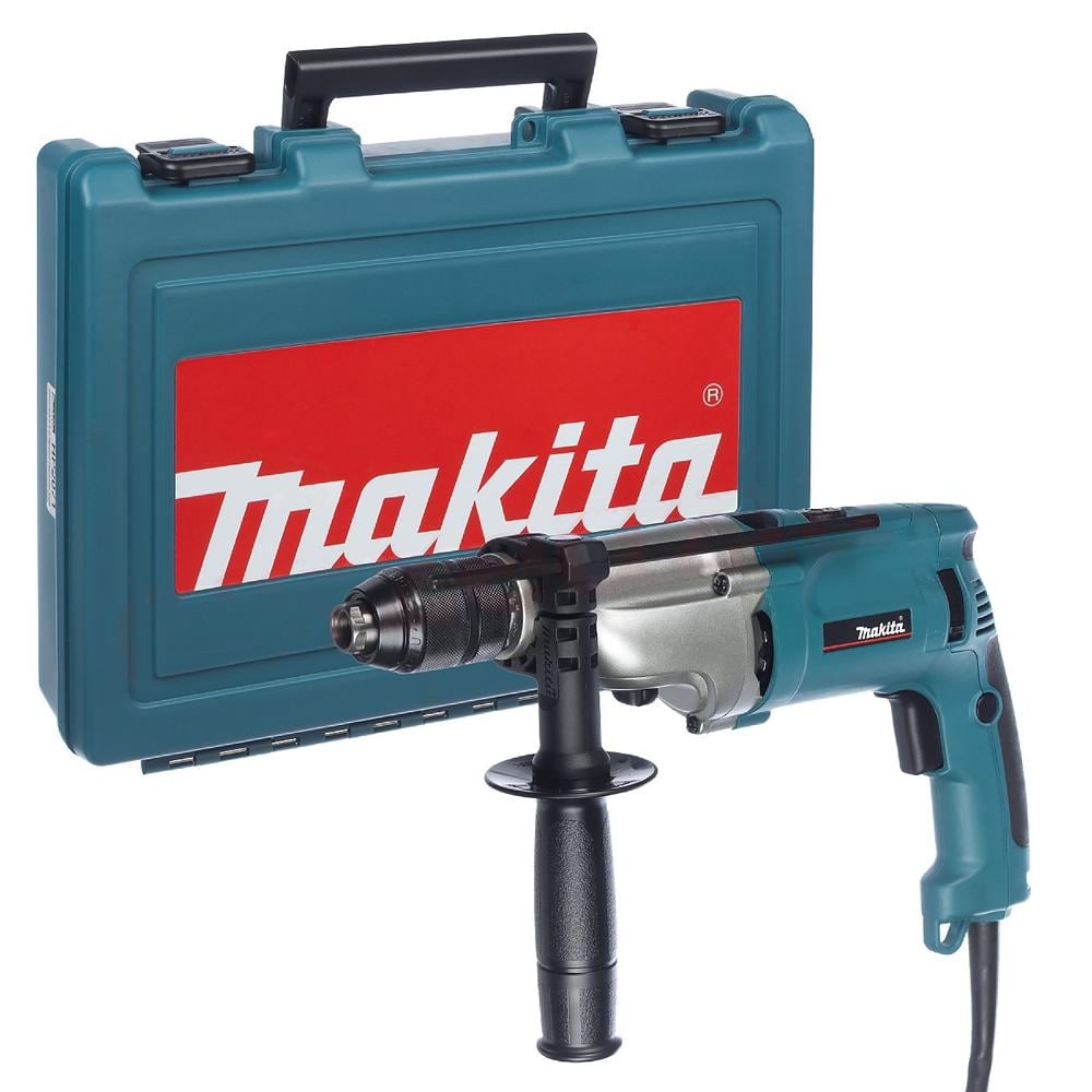 Дриль ударна Makita HP2071 (1010Вт, 13мм) + кейс (4314)