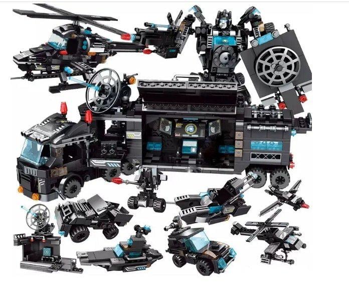 Конструктор S.W.A.T City трансформер с персонажами 51 вариация 815 дет.