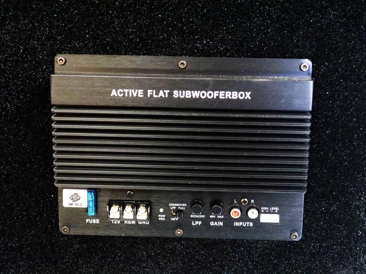 Сабвуфер активний корпусний у машину BOSCHMANN BM Audio BM-H10 - фото 4 Сабвуфер активний корпусний у машину BOSCHMANN BM Audio BM-H10 - фото 4