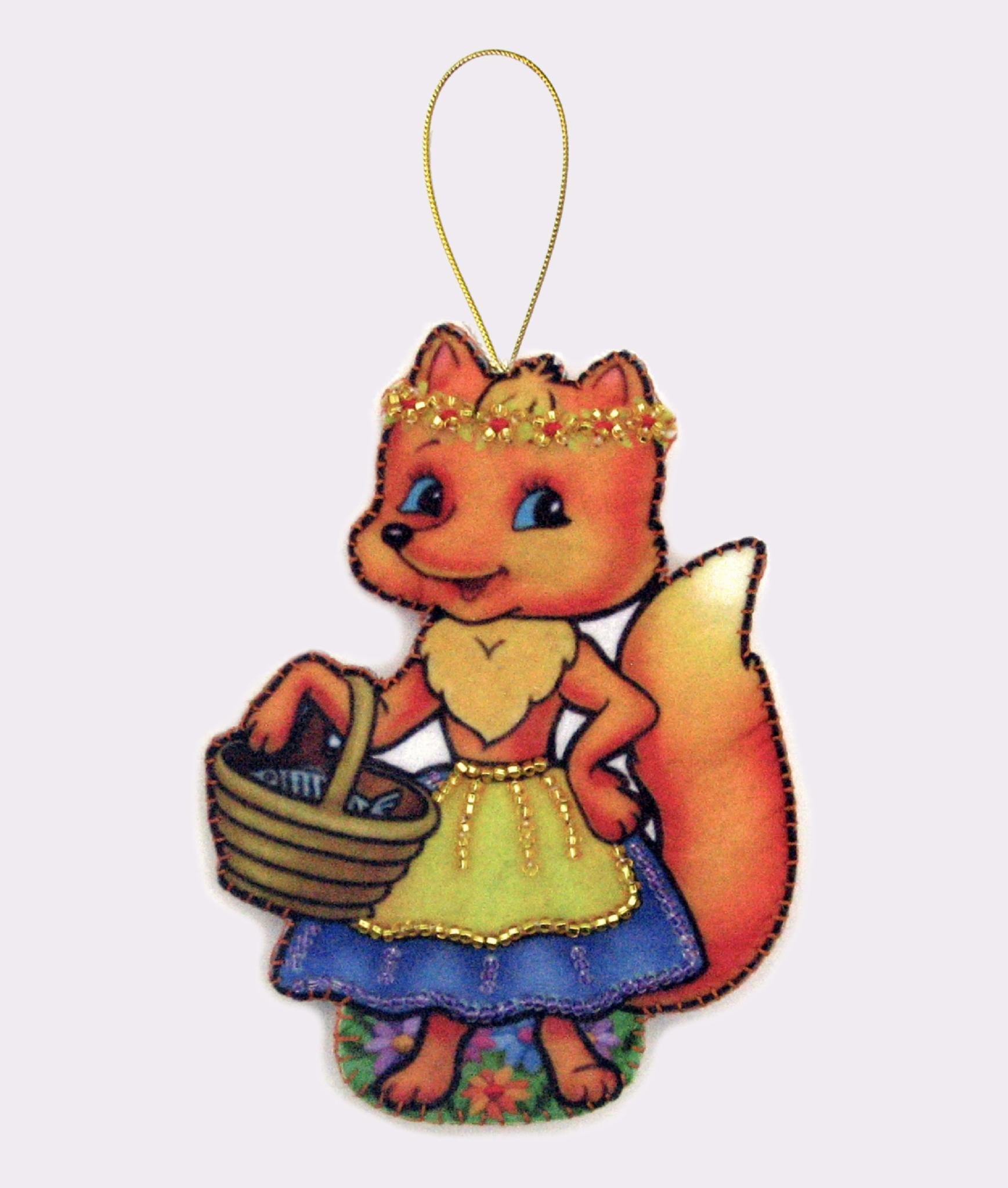 Набір для вишивання бісером BUTTERFLY F109 Лисичка 12х9 см (F109) Набір для вишивання бісером BUTTERFLY F109 Лисичка 12х9 см (F109)