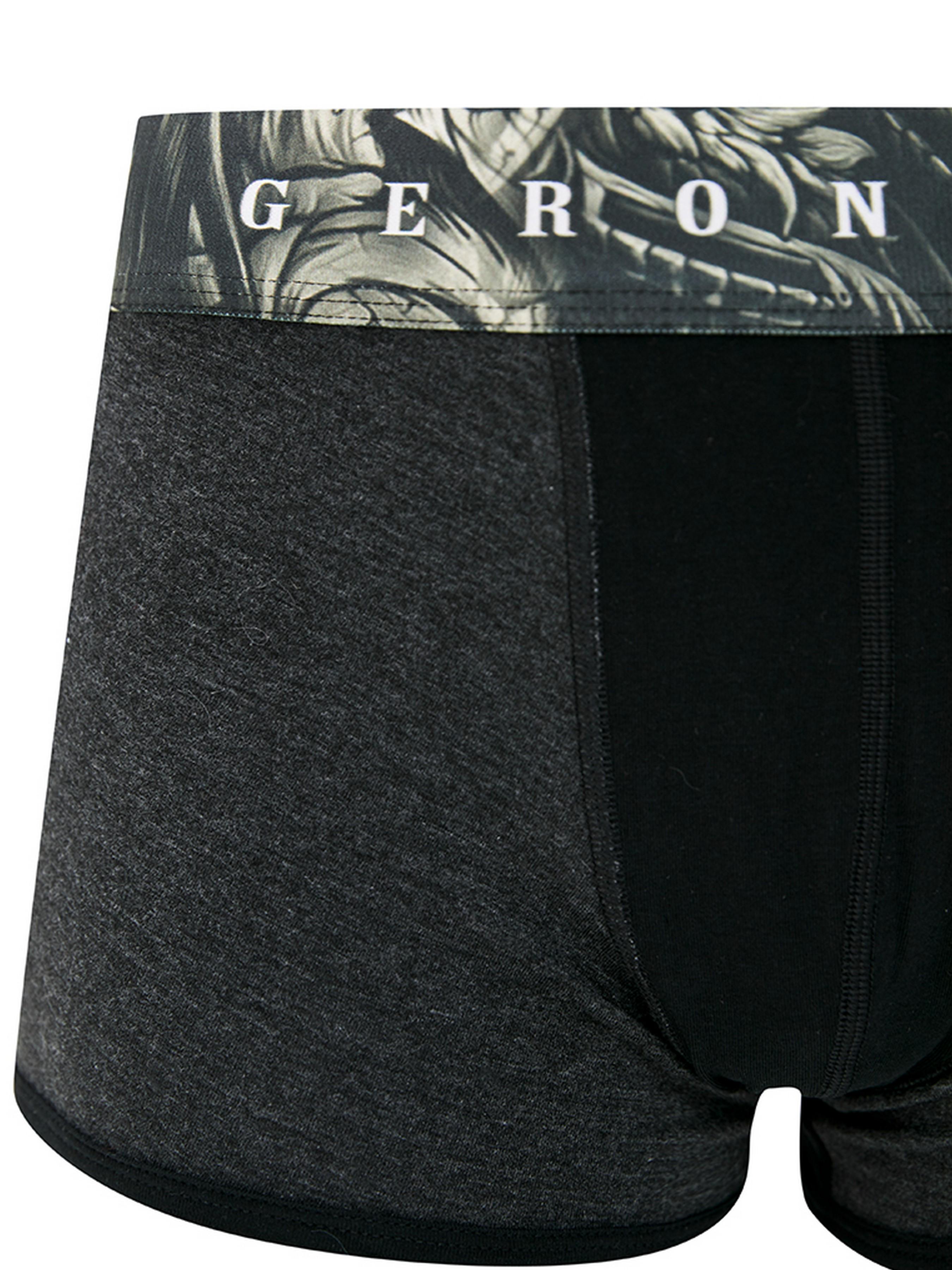 Трусы боксеры Geronimo 17571b1 XL Graphite (3800205837862) - фото 3
