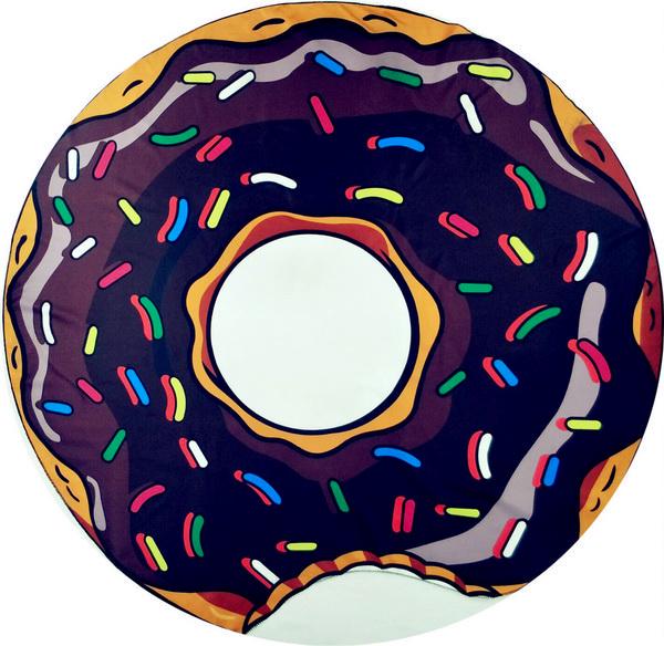 Пляжний килимок Donut brown