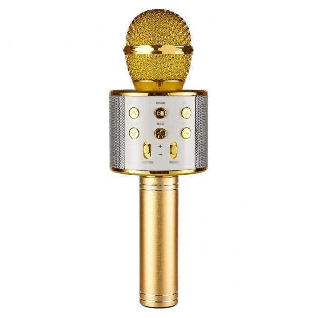 Караоке микрофон Wster WS 858 Золотой