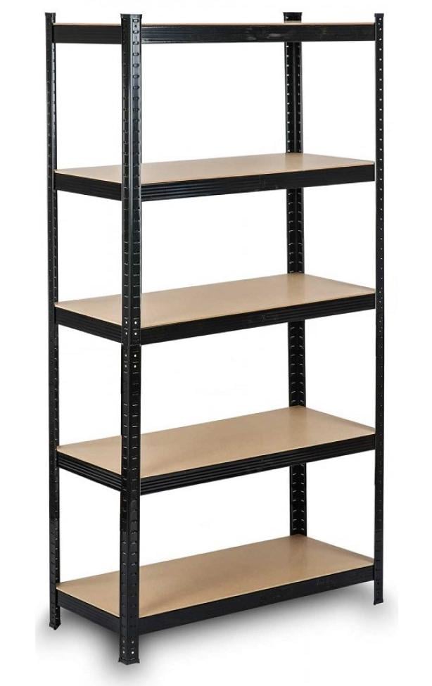Стелаж металевий Siker GoodTool P7030 5 полиць 150х70х30 см Чорний (4204) - фото 10