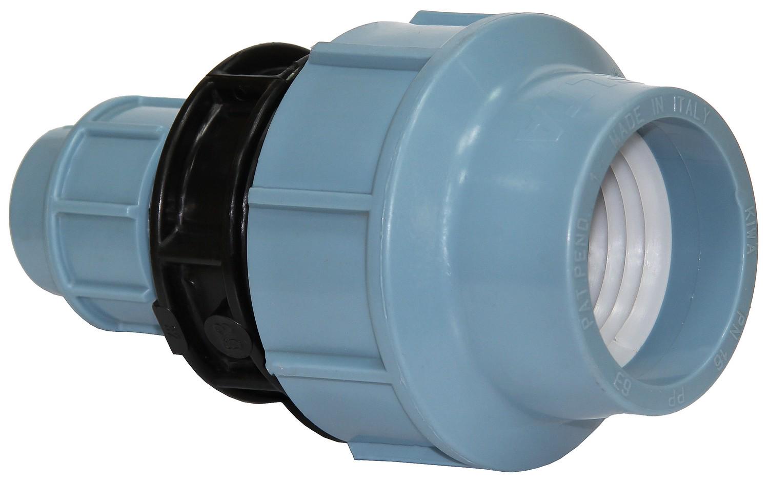 Муфта соединительная редукционная для полиэтиленовых труб Unidelta 63х32 мм (AR7777) - фото 3 Муфта соединительная редукционная для полиэтиленовых труб Unidelta 63х32 мм (AR7777) - фото 3