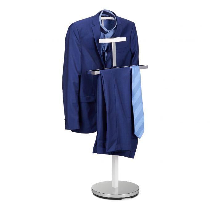 Стойка для одежды Relaxdays 112x47x30 см Серебряно-белый