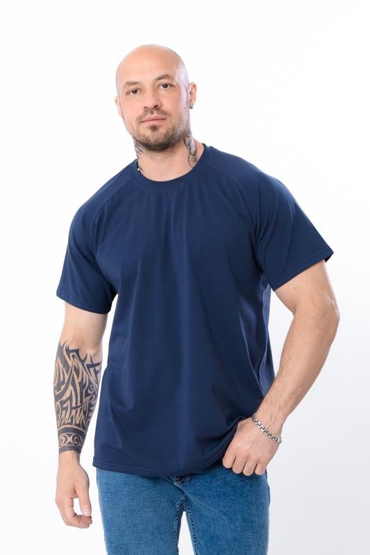 Футболка-реглан чоловіча Носи Своє р. 60 Синій (8011-036)