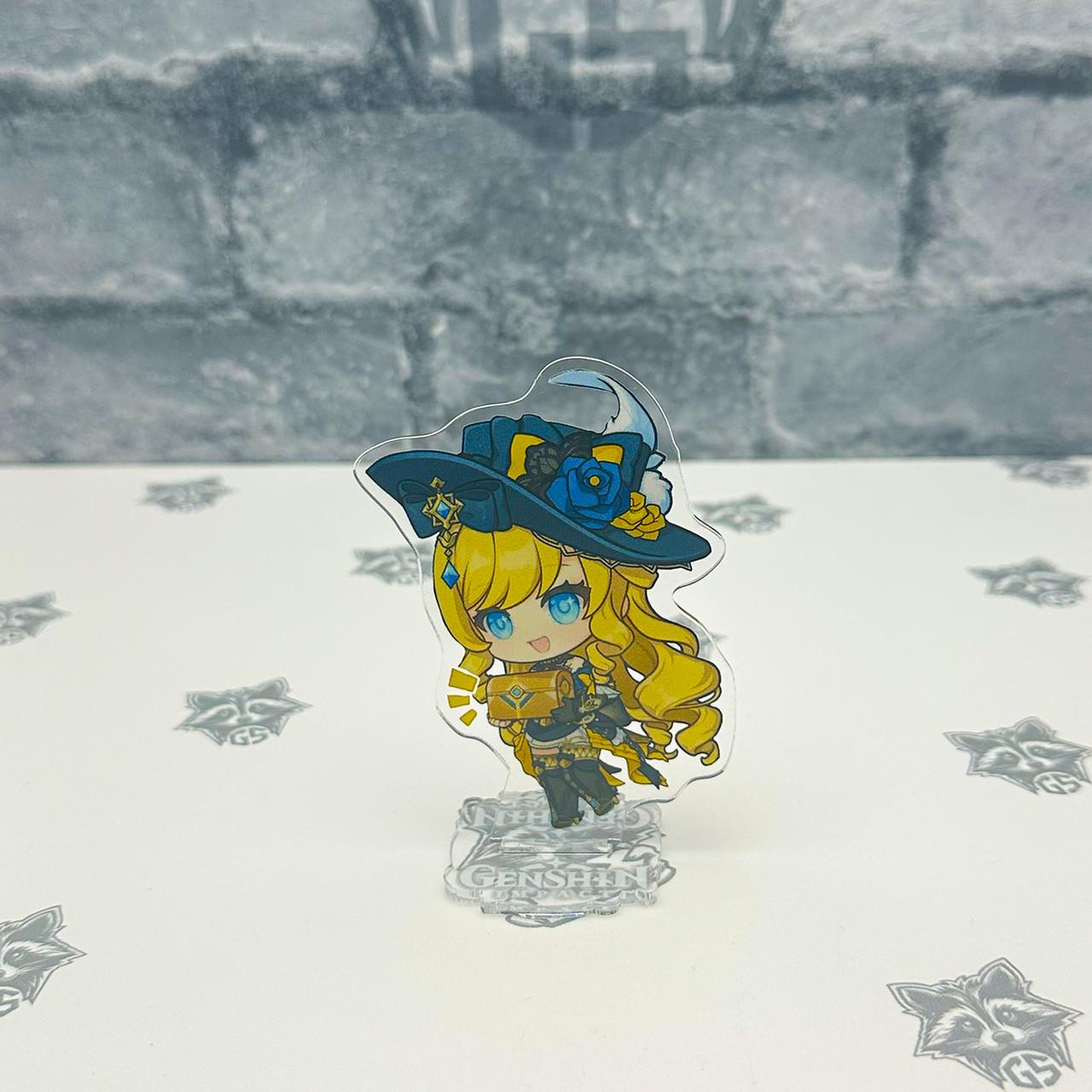 Фигурка коллекционная акриловая Genshin Impact Chibi Navia 10 см (2379151708)