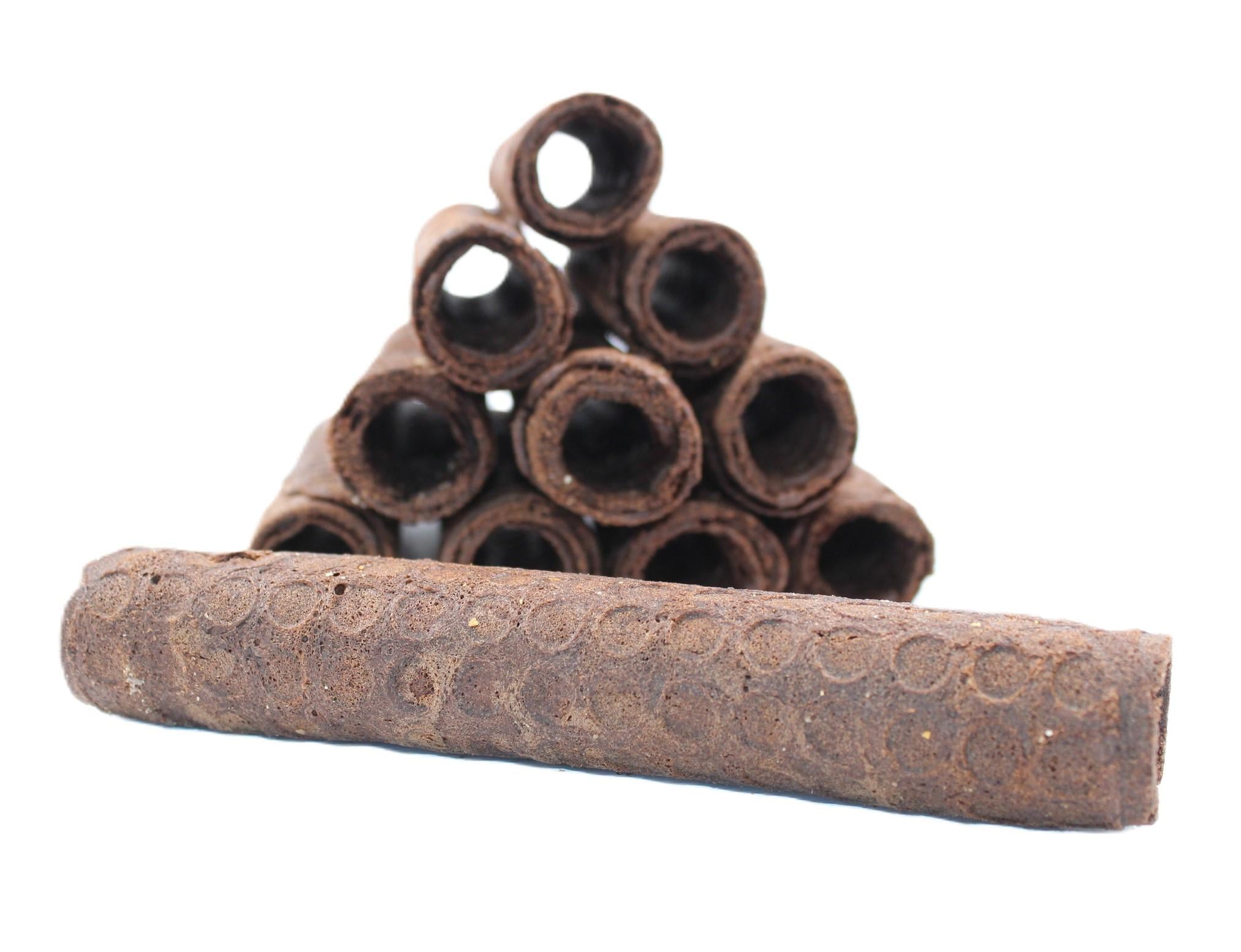 Крафтовые заготовки вафельная трубочка Крафт печиво Какао 375 г 12 шт/уп.