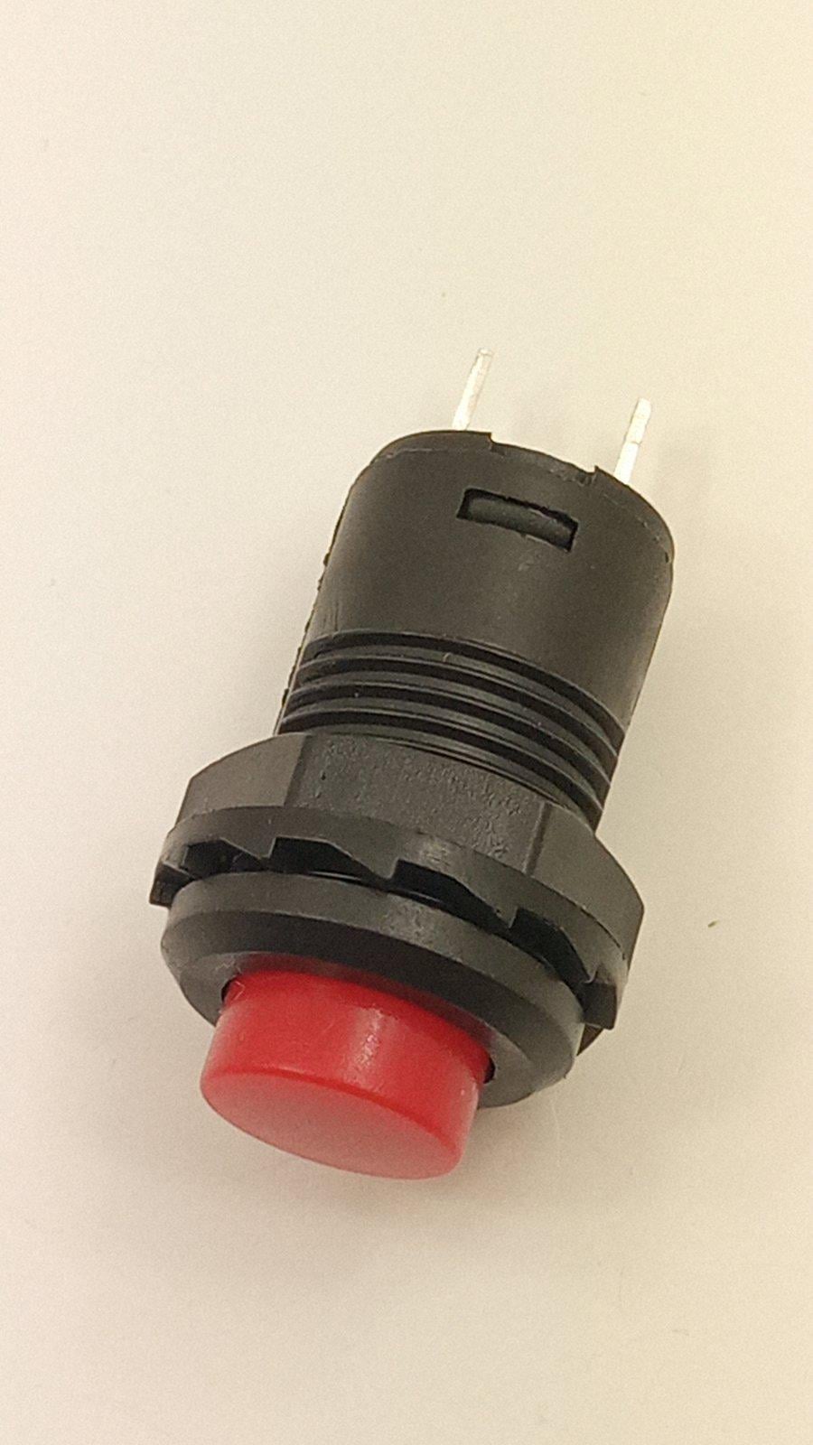 Кнопка без фиксации DS-427 12 мм Красный (32464)