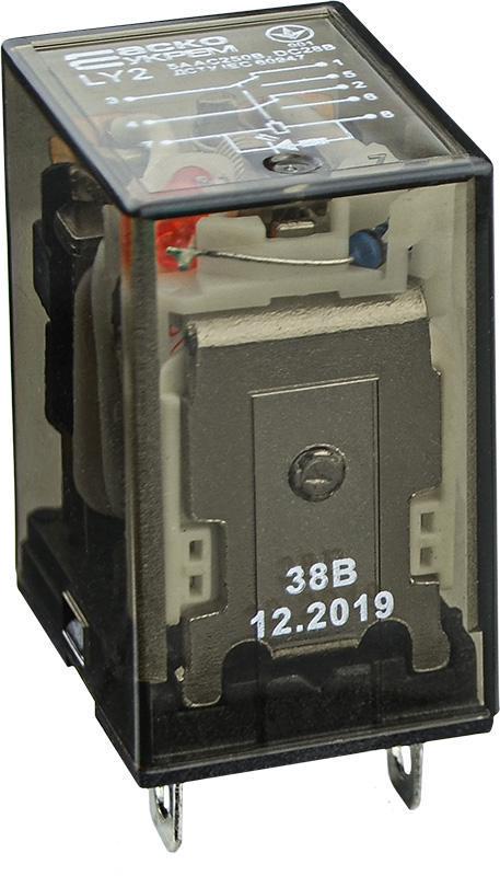 Реле промежуточное АСКО-Укрем 10А 2к 220V AC LY2 (A0090070002)