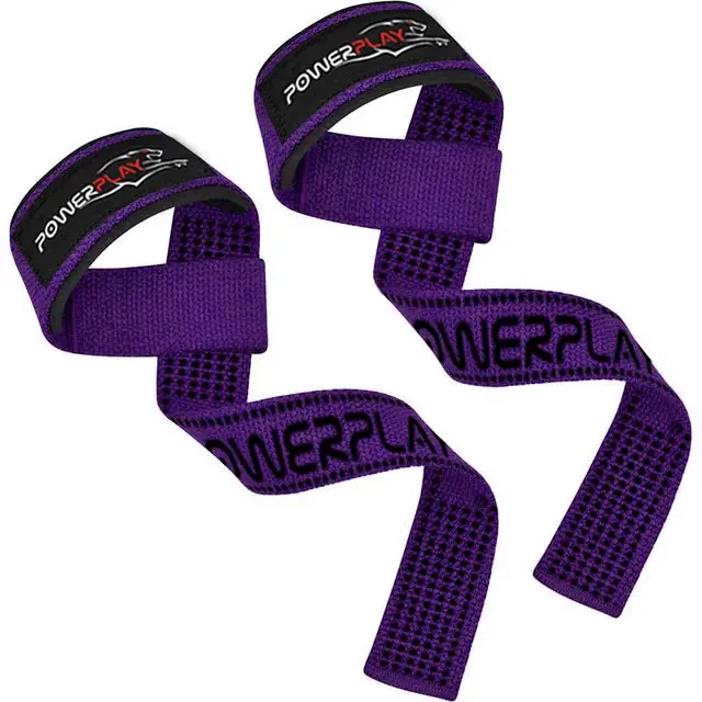 Лямки для тяги PowerPlay 7064 Lifting Gym Straps Фиолетовый (PP_7064_Purple) - фото 1