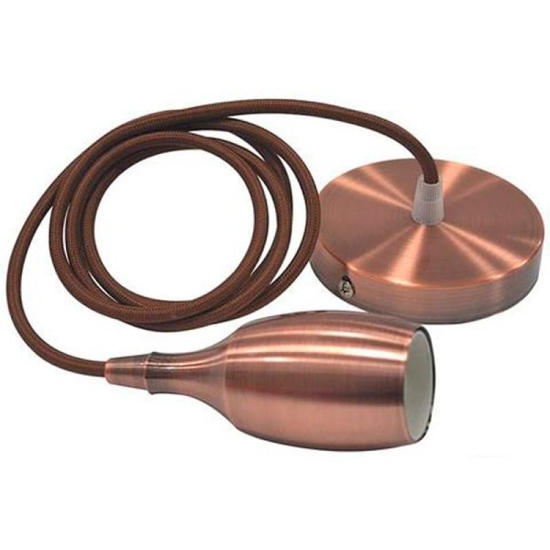 Светильник подвесной Horoz Electric Weber Е27 Медь (021-008-0001-010)